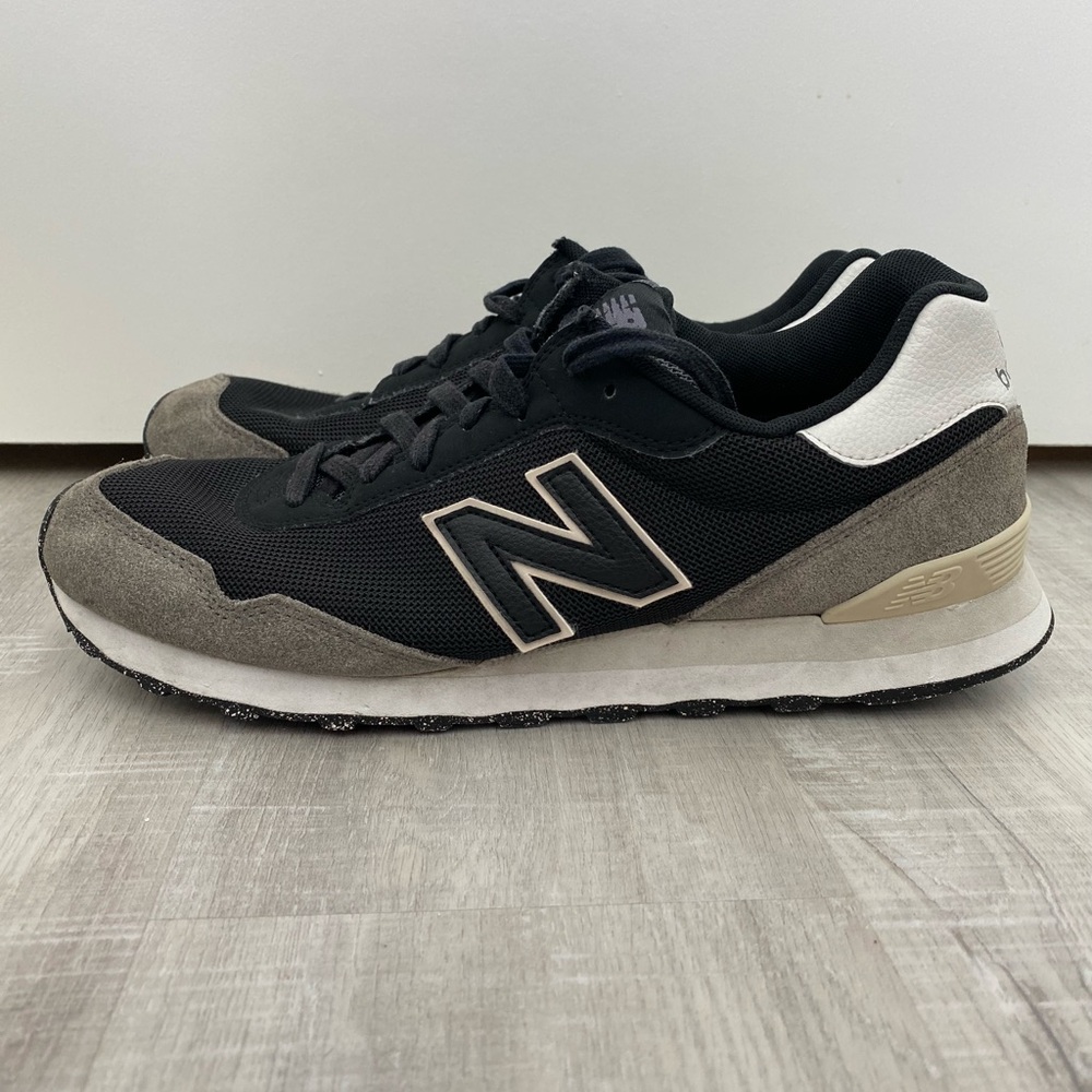 New Balance 515  Black and White Sneakers